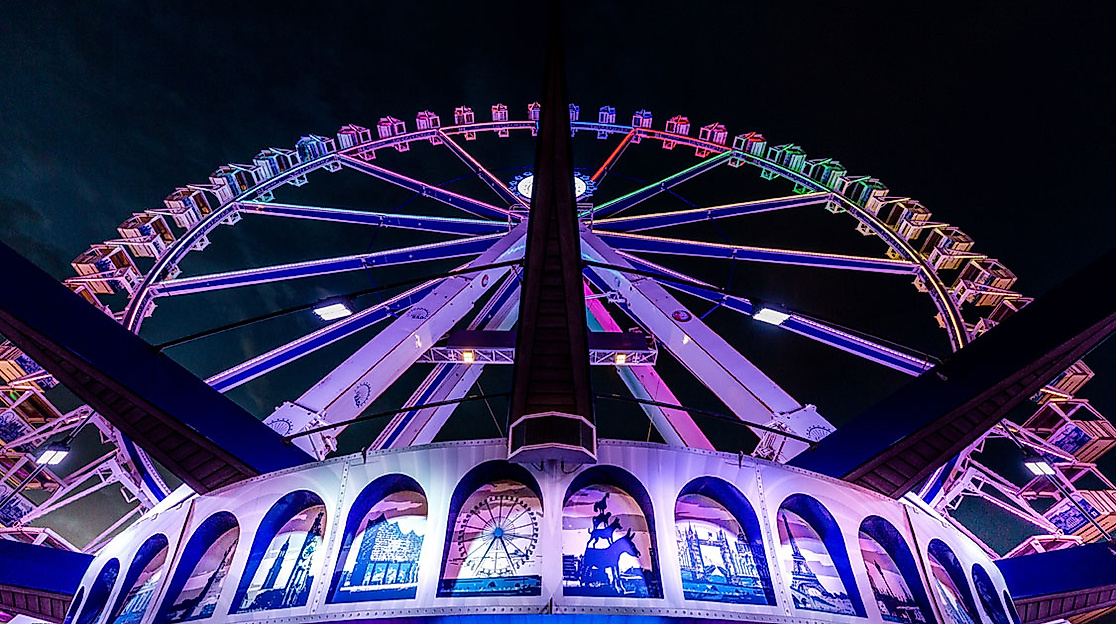 Riesenrad auf dem Hamburger DOM
