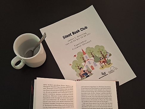 Silent Book Club mit der Bücherhalle Bramfeld