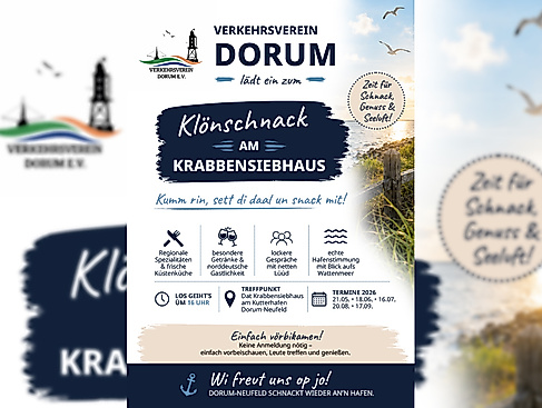 Klönschnack am Krabbensiebhaus