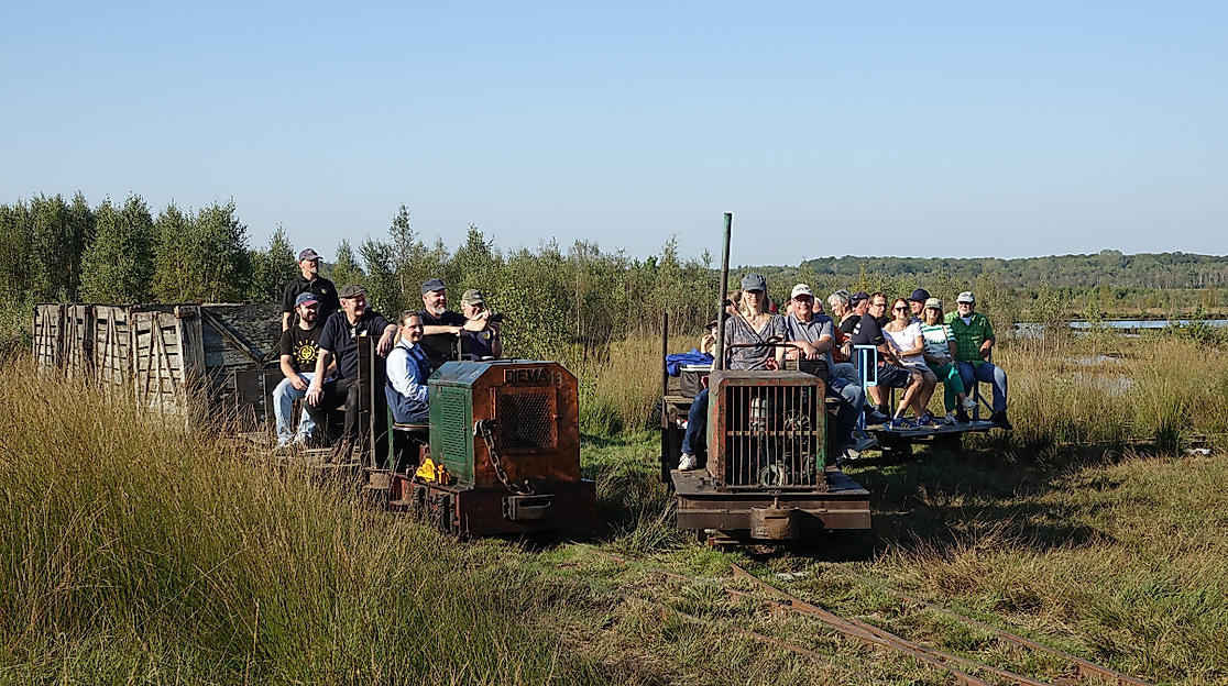 historische Loks am Mitteldamm