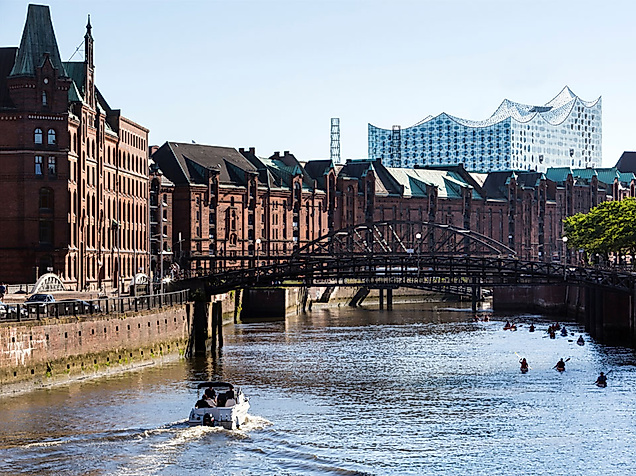 Speicherstadt und Elbphilharmonie Hamburg
