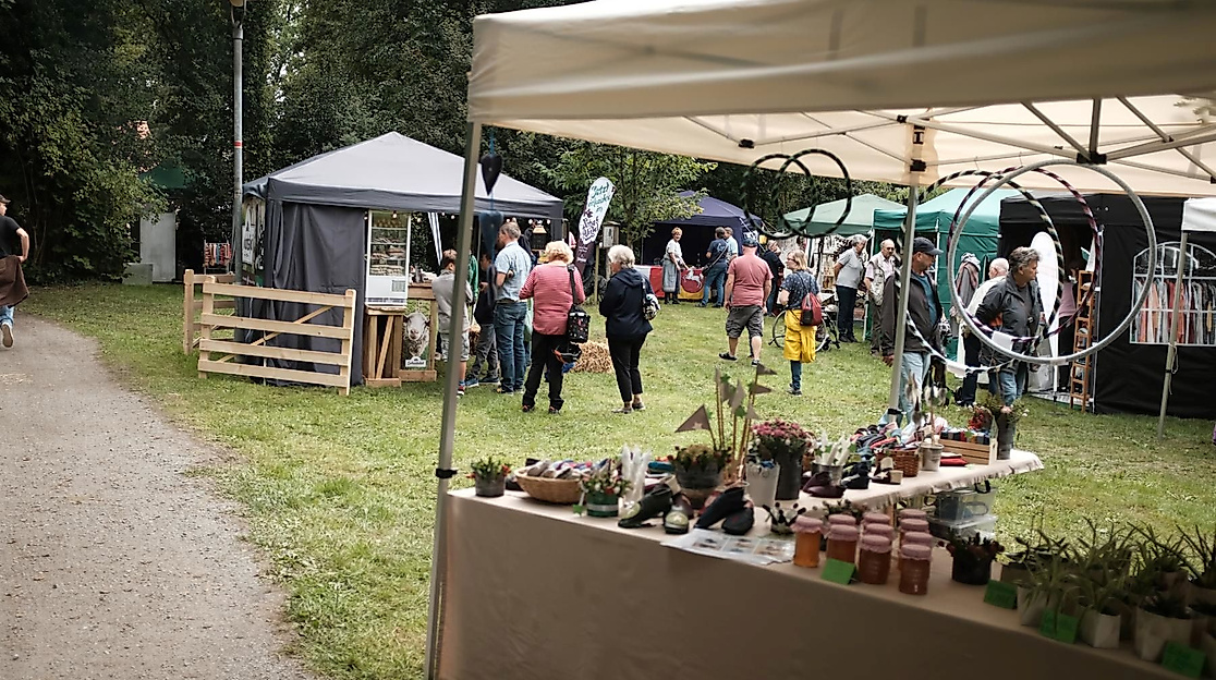 Mühlenfest Stände