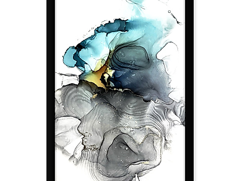 Alcohol ink Kunstwerk Produkt
