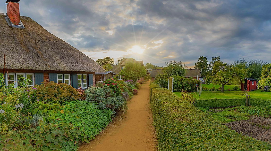 Zeichnen unter freiem Himmel: Gothmund an der Trave