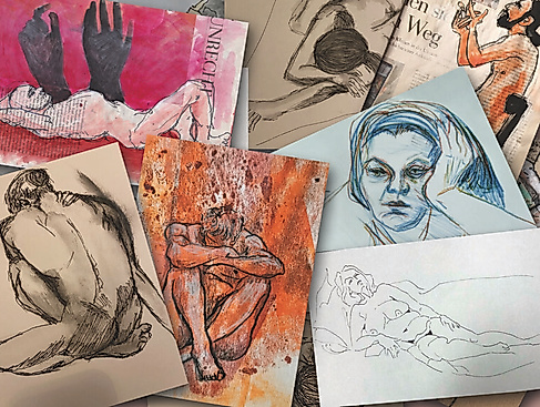Vernissage: Ausstellung Aktzeichnen Kurs