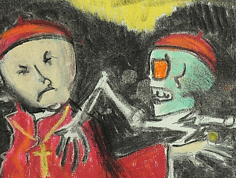 Vernissage "Ausstellung Kleiner Totentanz" von Michaela Berning-Tournier