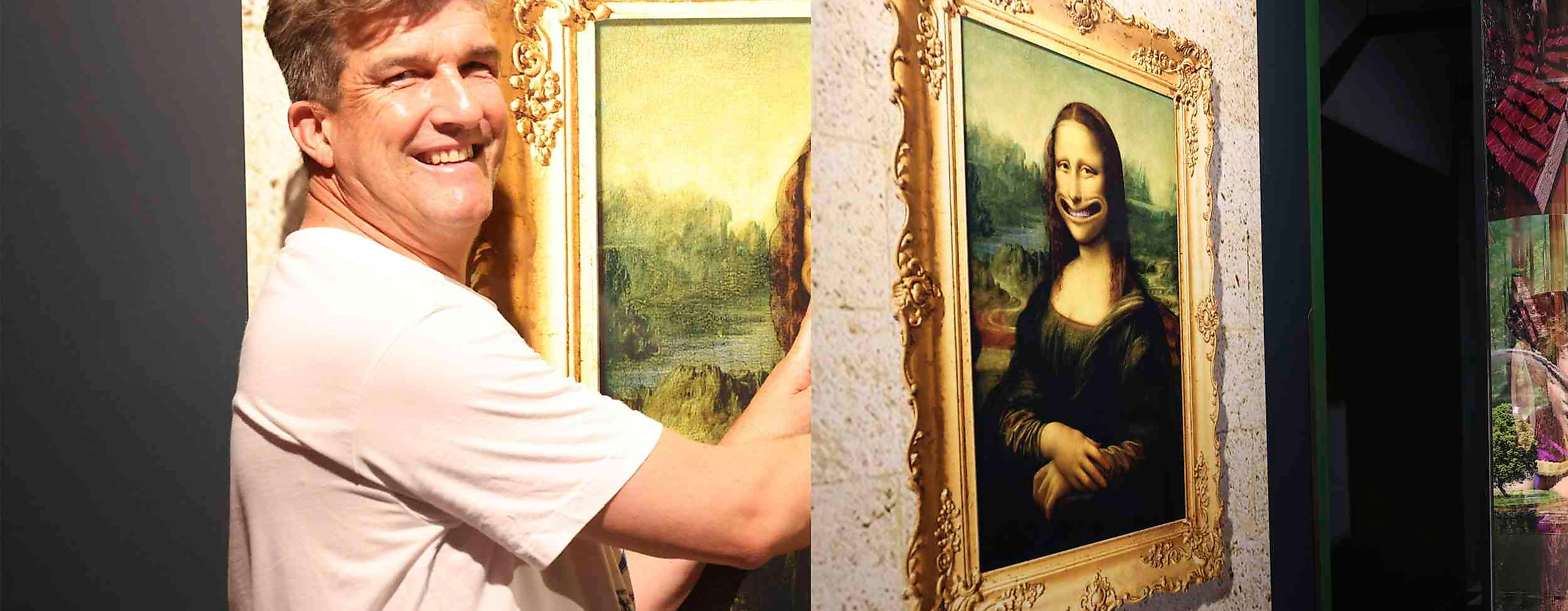 Mindways 3D TrickArt Mona Lisa Foto Mindways GmbH