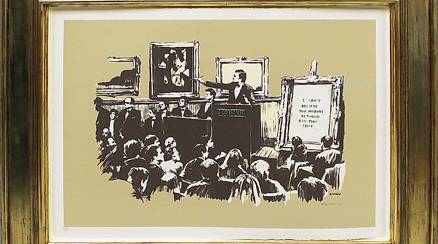 Banksy (2007) I can't believe you morons actually buy this shit