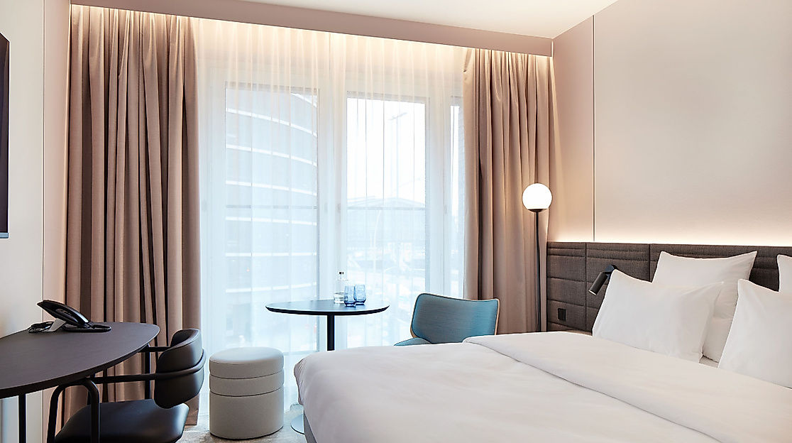 Novotel Hamburg Central Station: Doppelzimmer