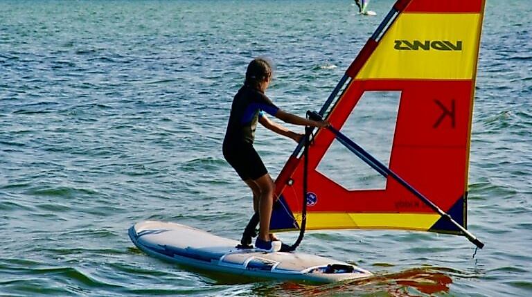 Windsurf Kinder Kurs 9 - 12 Jahre