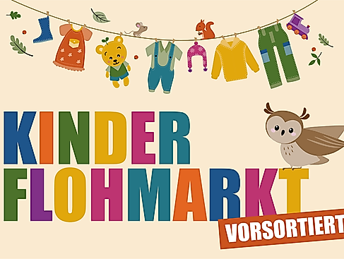Vorsortierter Kinderflohmarkt