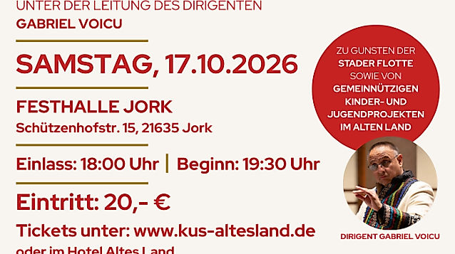 Benefizkonzert mit dem Airbus Symphonieorchester und dem Orchester Wind & Brass