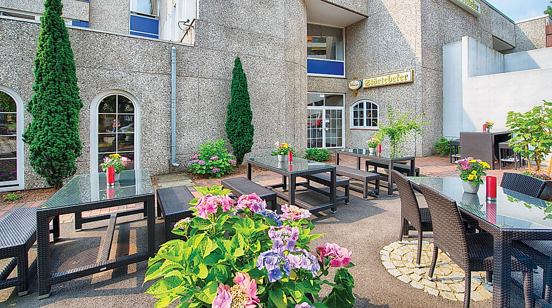 Terrace Leonardo Hotel Hamburg City nord