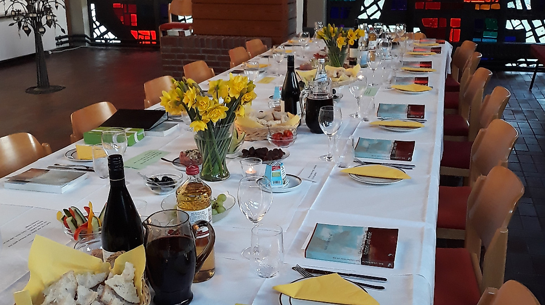 Gottesdienst mit Tischabendmahl an Gründonnerstag