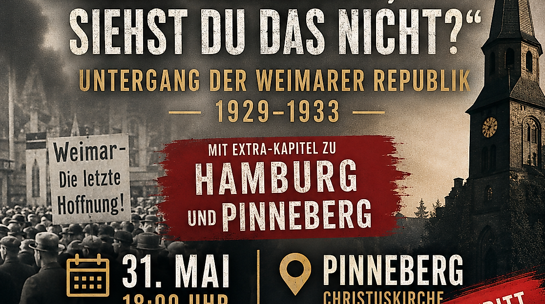 Hamburg und Pinneberg sind Schwerpunkt des Programms von Roman Knižka und dem Bläserquintett OPUS 45 am 31. Mai in der Pinneberger Christuskirche.