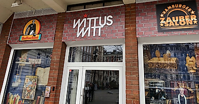 Exterior view magic museum Bellachini