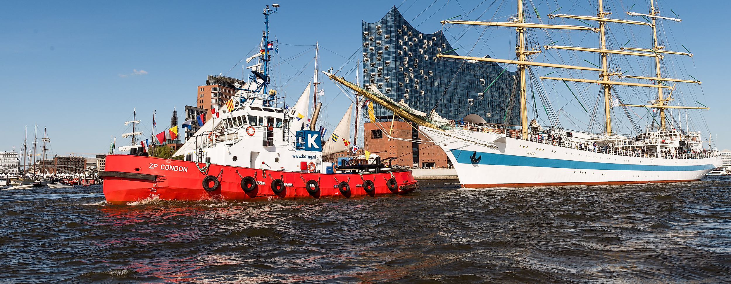 The Tall Ship Parade on Friday