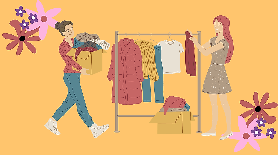 Frühlingsshopping im B-Kleidungstreff