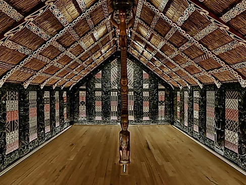 Rauru - Versammlungshaus der Māori