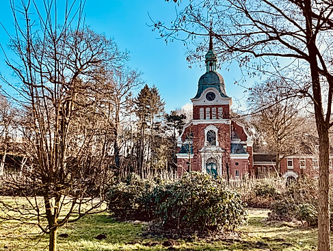 Lutherkirche im Frühjahr