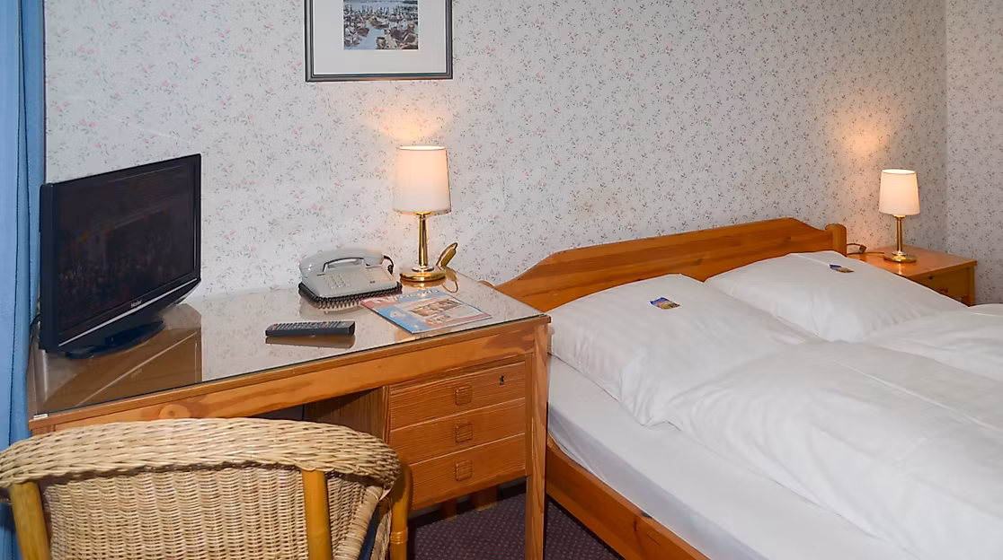 Hotel Motel-Hamburg: Doppelzimmer