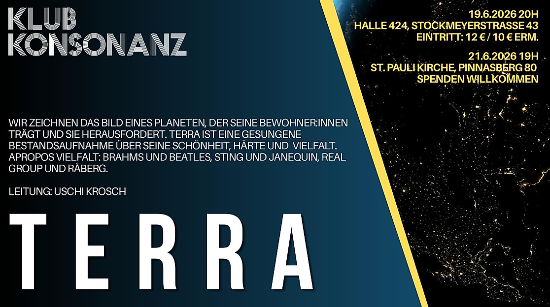 Klub Konsonanz - TERRA Doppelkonzert