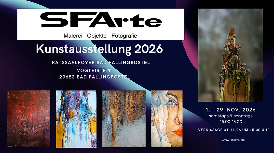 "LAUT & LEISE" SFArte Kunstausstellung 2026