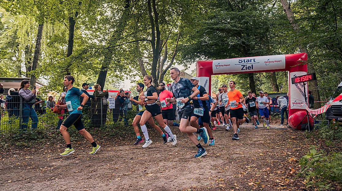 Der Alstertallauf I Start-und Zielbereich