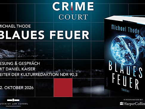 Lesung 'Blaues Feuer' von Michael Thode