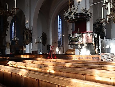 Kirchenführung mit Pastor Thomas Baltrock