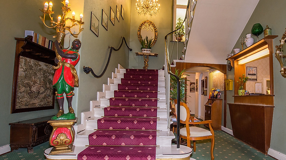 Hotel Stephan Hamburg: Rezeption