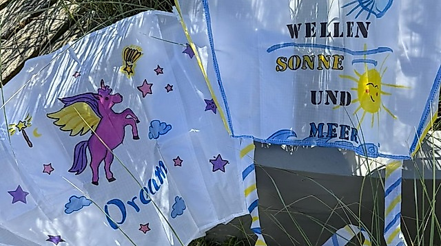 Drachen bemalen