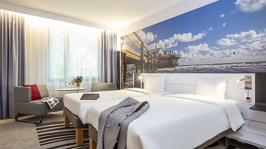 Hotel Novotel Hamburg Alster: Zweibettzimmer