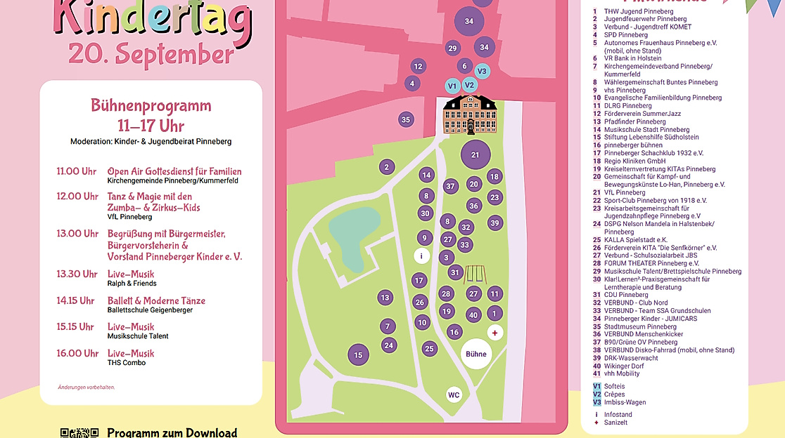 Kindertag Programm 2026