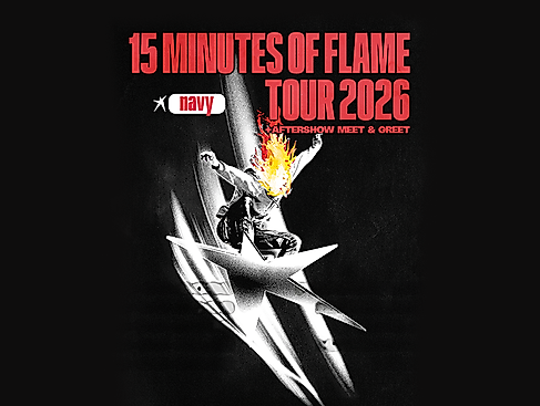 navy - 15 Minutes of Flame Tour 2026
