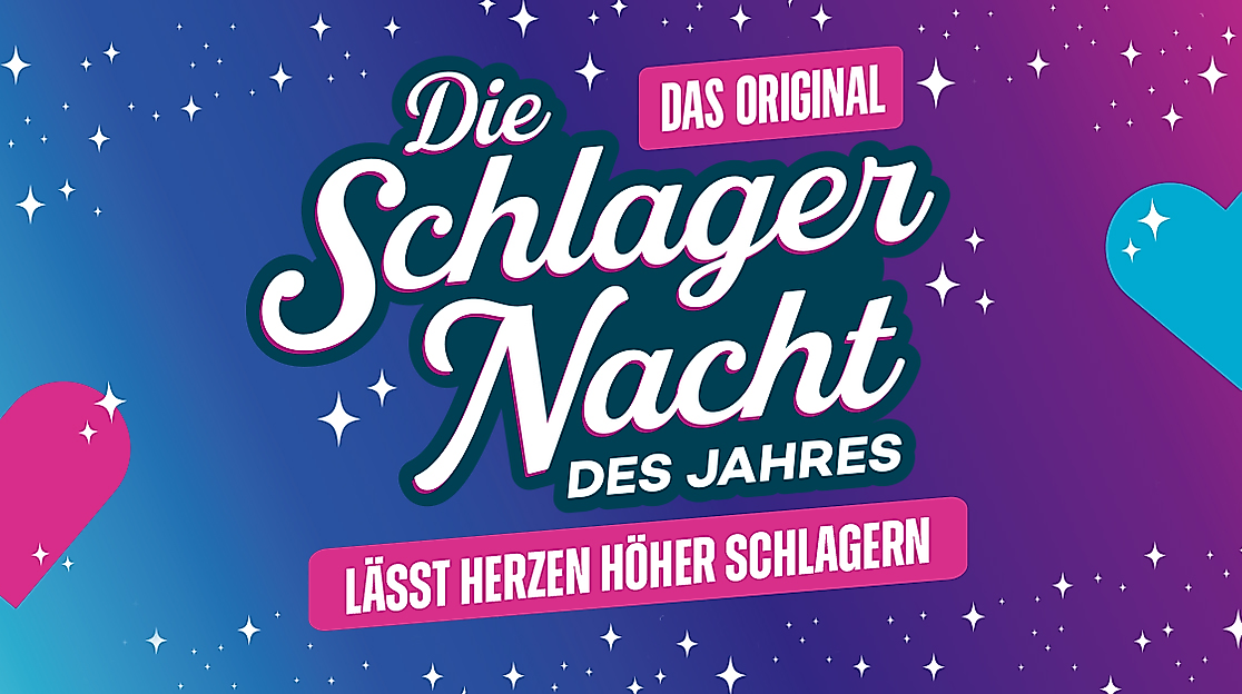 Die Schlagernacht des Jahres 2026 - DAS ORIGINAL