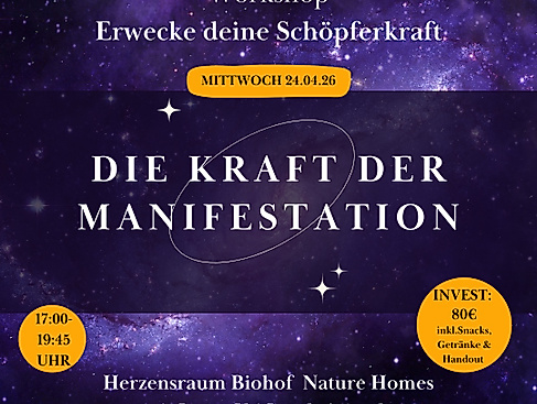 Workshop "Die Kraft der Manifestation"