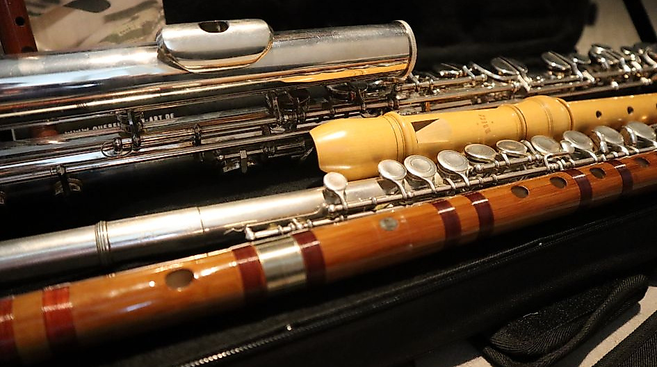 Flöten-Mix macht Sound