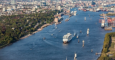 Große Auslaufparade