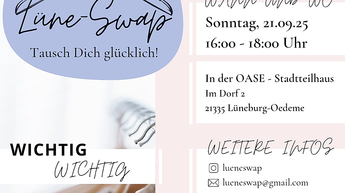Lüne-Swap Flyer 21.09.