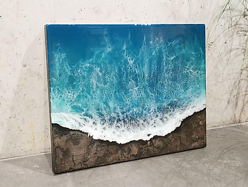 Resin Kunstwerke von Atelier Marlene Hoffmann klei