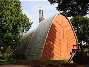 Die Erlöserkirche in Farmsen