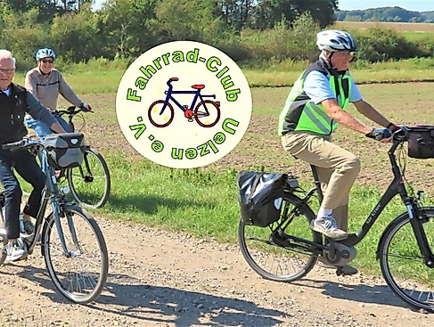 Anradeln des Fahrrad-Club