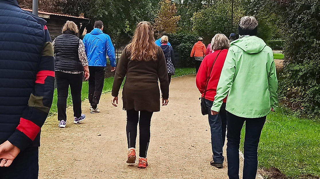 Erster Yoga Walk am 3. Oktober 2024