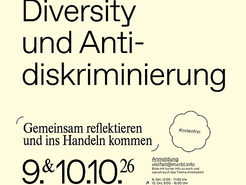 Flyer Training Diversity und Antidiskriminierung