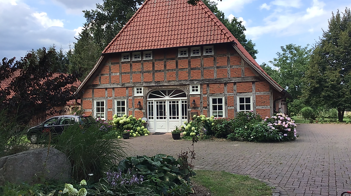 Exotischer Naturgarten Haus
