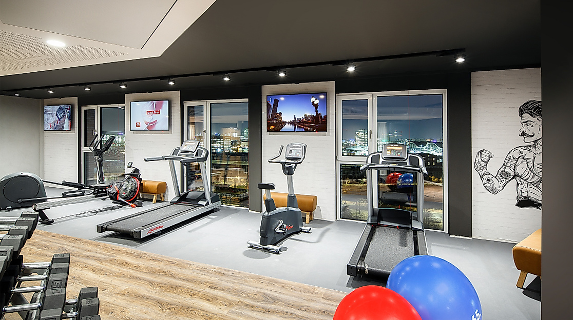 Hotel Holiday Inn Hamburg Hafen City: Fitnessraum