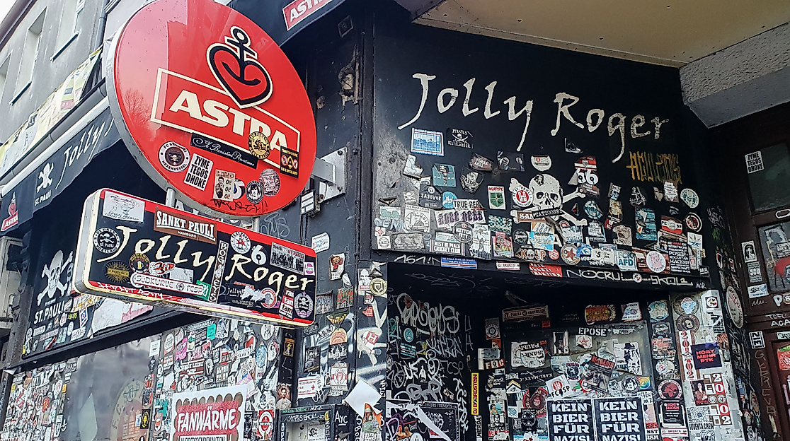 Jolly Roger auf St.Pauli