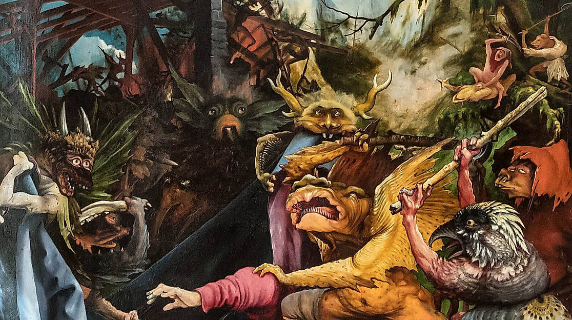 Metal Symbolik und Kirchenkunst  - Darstellungen von Gewalt, Tod und Teufel - Bildervortrag von Kunsthistorikerin Fridericke Conrad