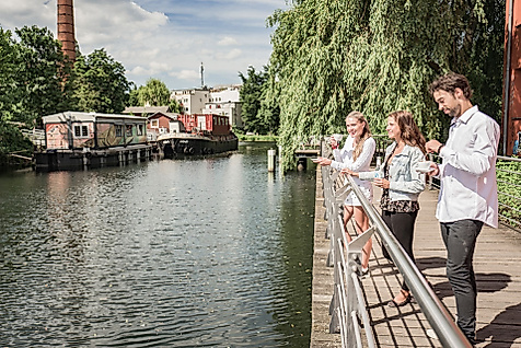 Kaffee am Kanal in Wilhelmsburg